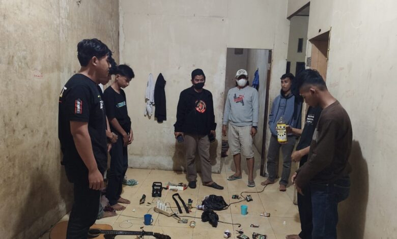 Pesta Miras di Kosan, Sejumlah Remaja Dimankan Reskrim Polsek Bungoro