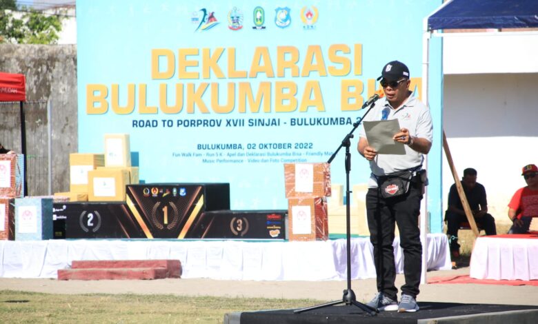 Apel Siaga, Bupati Andi Utta Bacakan Deklarasi Bulukumba Bisa