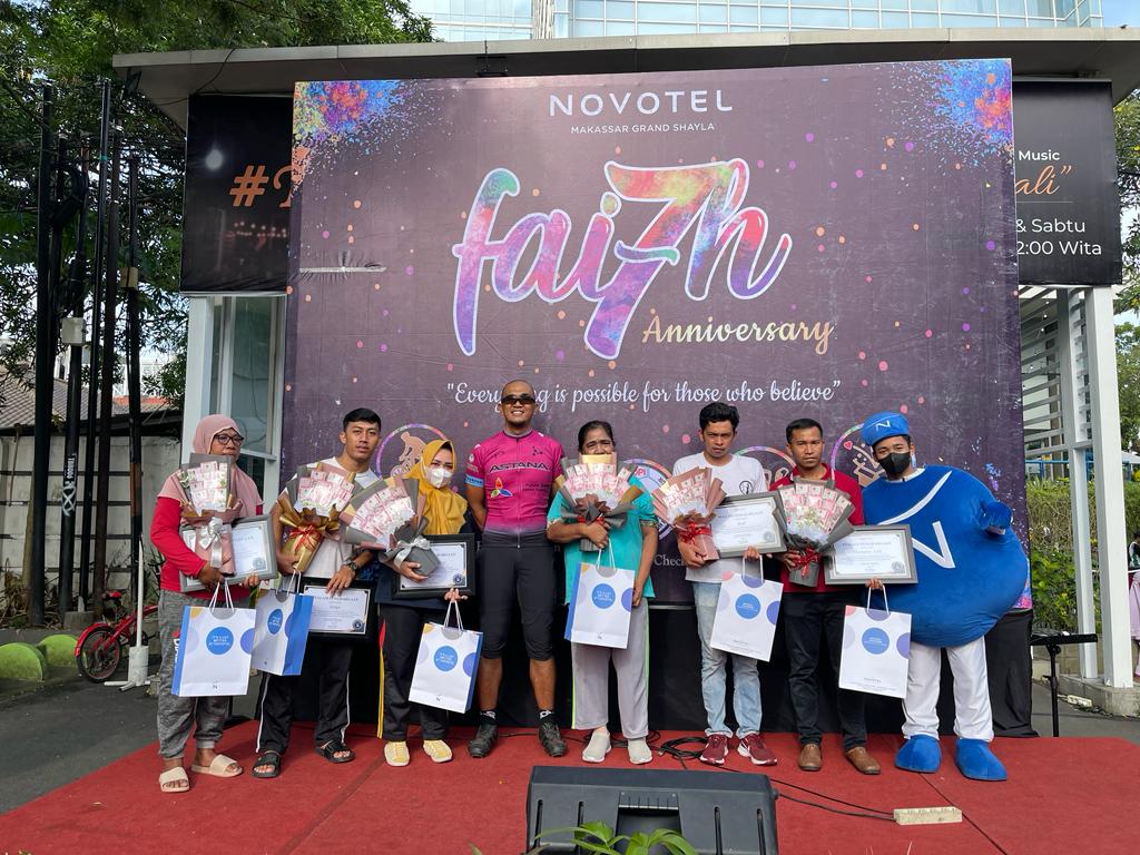Semarak 7 Tahun Novotel Makassar Terus Berkarya dan Bermanfaat