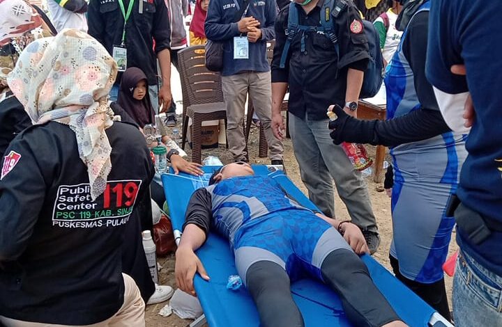 Tim Kesehatan dan PSC 119 Tangani 92 Pasien Selama Porprov Berlangsung