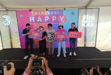 Tri Menghibur Gen Z Makassar, Jadi Kota Pertama Roadshow Generasi Happy