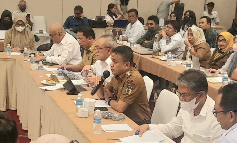 Wali Kota Hadi dan Sejumlah Stakeholder Kembali Bahas Progres Rehabilitasi Rekonstruksi Pasca Bencana Tsunami Palu 2018