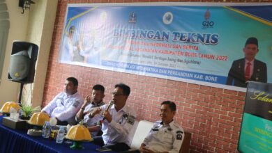Dinas Kominfo Bone Latih Operator Kecamatan untuk Manfaatkan Website