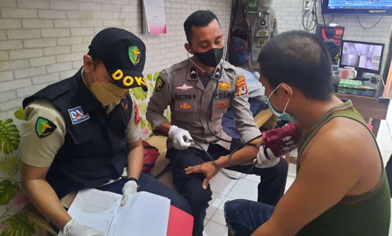 Polres Bantaeng Intes Lakukan Pengecekan Para Tahanan