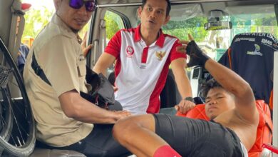 Bantu Atlet Porprov Sulsel Cedera, KONI Sulsel Kawal Sampai di Ambulans