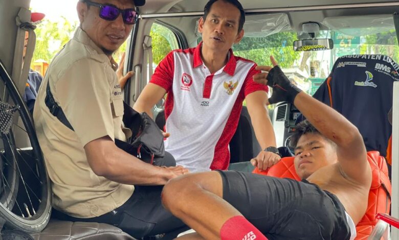Bantu Atlet Porprov Sulsel Cedera, KONI Sulsel Kawal Sampai di Ambulans