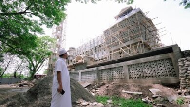 Tinjau Pembangunan Masjid Nurul Amir, Gubernur Andi Sudirman: Fisik Sudah 50 Persen