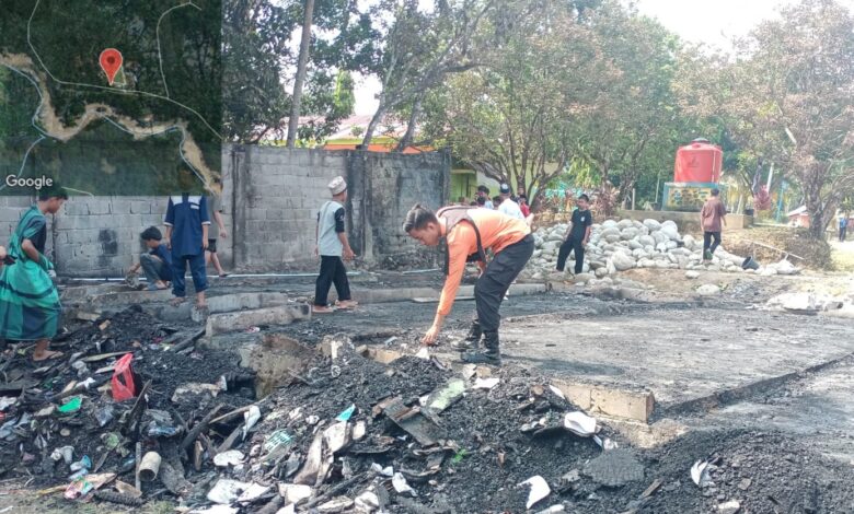 Asrama Ponpes Darul Arqam di Lutra Terbakar, Gubernur Andi Sudirman Kirim Bantuan