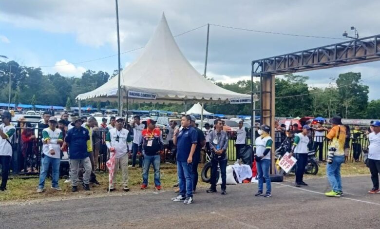 Balapan Motor Porprov Sulsel Dibuka Ketua KONI Sulsel Yasir Mahmud