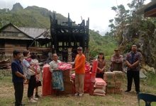 Gubernur Sulsel Bantu Logistik Korban Terdampak Kebakaran Rumah Tongkonan di Toraja