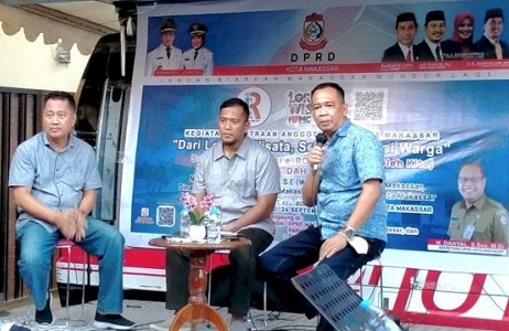 DPRD Makassar Serap Aspirasi Masyarakat di Lorong Wisata