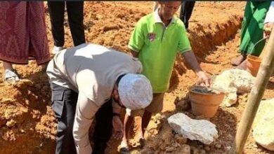 Masjid Ponpes Nahdliyin Mulai Dibangun, Kapolres Bone: Pesantren Adalah Masa Depan Bangsa