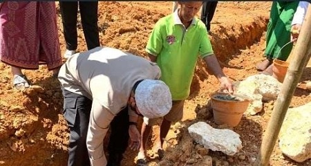 Masjid Ponpes Nahdliyin Mulai Dibangun, Kapolres Bone: Pesantren Adalah Masa Depan Bangsa