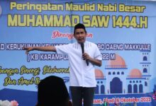 Rudianto Lallo Hadiri Peringatan Maulid Nabi Muhammad yang Digelar KB Karampuang, Ini Pesannya