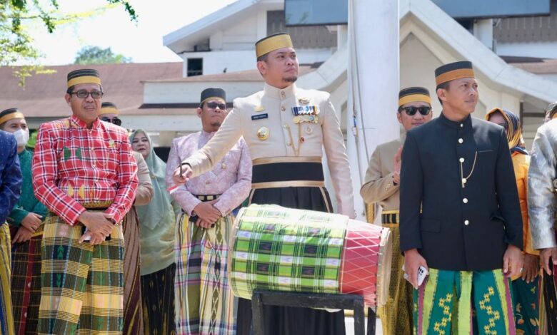 Bupati Adnan Lepas Kirab Pelajar Andalan Sulsel