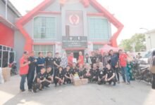 Sekwan Dahyal Hadiri Pelepasan Kontingen Karate Kota Makassar ke Porprov Sulsel XVII