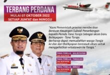 Besok Penerbangan Perdana Toraja-Balikpapan