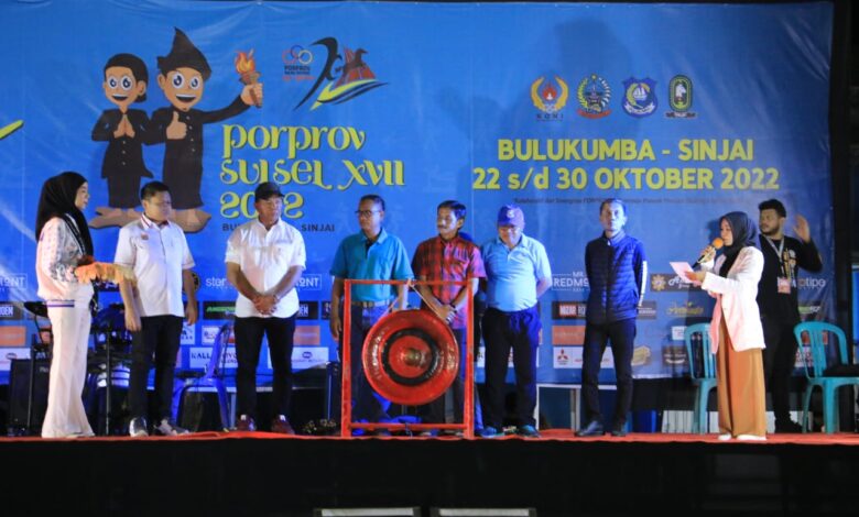 Puji Bulukumba Expo, Ketua KONI Sulsel Janji Datangkan Artis di Penutupan Porprov Sulsel XVII 2022