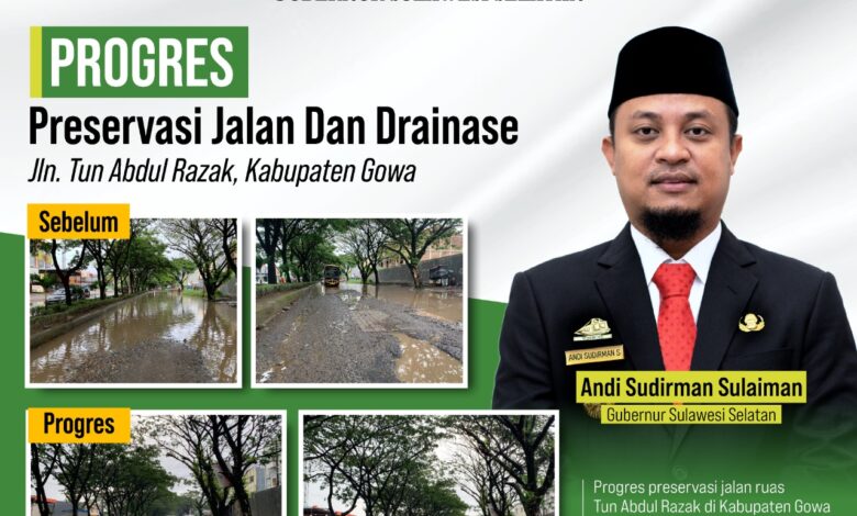 Update Jalan Ruas Tun Abdul Razak di Gowa, Andi Sudirman: Tahap Pengaspalan