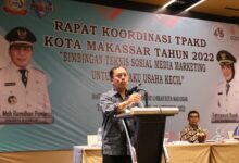 Sekda Makassar Dorong Pelaku UMKM Manfaatkan Sosial Media Marketing Pasarkan Produk