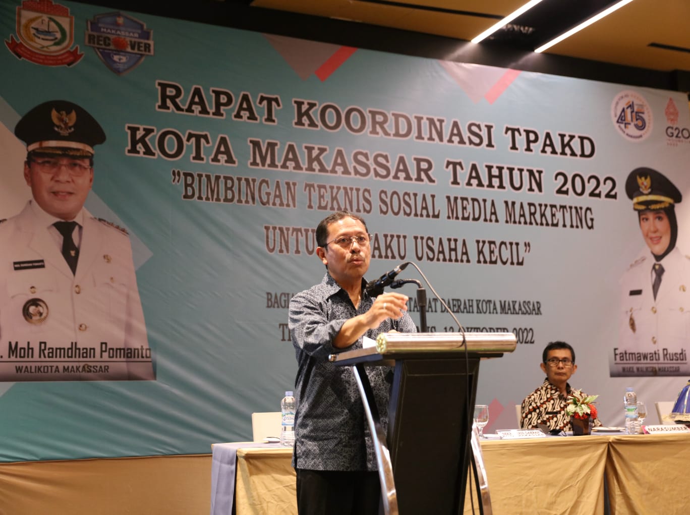 Sekda Makassar Dorong Pelaku UMKM Manfaatkan Sosial Media Marketing Pasarkan Produk