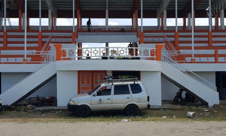 Stadion Mini Bulukumba Semakin Cantik Jelang Porprov Sulsel