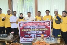 Support Atlet Domino Sulteng, Wali Kota Hadi Harap Juara Liga Domino Indonesia