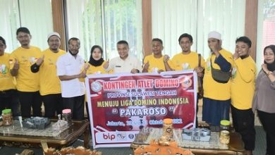 Support Atlet Domino Sulteng, Wali Kota Hadi Harap Juara Liga Domino Indonesia