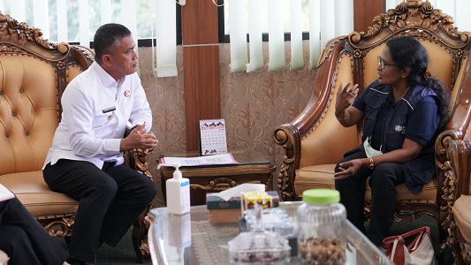 Wali Kota Hadi Beberkan Realisasi BIAN ke Tim EPI WHO Indonesia