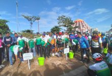 BMPD Sulsel Gowes Bersama Sekaligus Tanam Pohon Ketapang Bersama Gubernur Sulsel