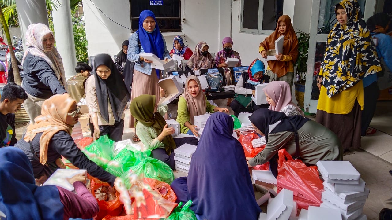 Dinas Sosial Makassar Pastikan Kebutuhan Pangan Pengungsi Terpenuhi
