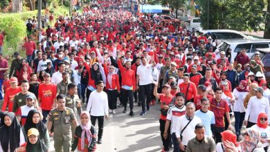 Gubernur Andi Sudirman Sulaiman Lepas 10 Ribuan Peserta Anti Mager di Malino