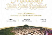 Sambut HUT 415 Kota Makassar, Danny Ajak Warga Muslim Salat Subuh Berjemaah di Loasri