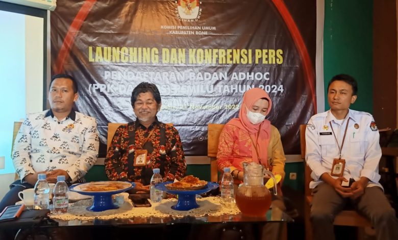 Masifkan Informasi Pemilu 2024, KPU Bone Buka Pendaftaran Badan Adhoc PPK dan KPPS