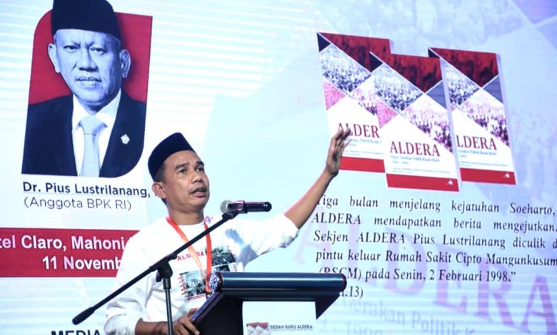 Rudianto Lallo: Berkat Gerakan ALDERA dan Pius Lustrilanang Bisa Rasakan Kemerdekaan