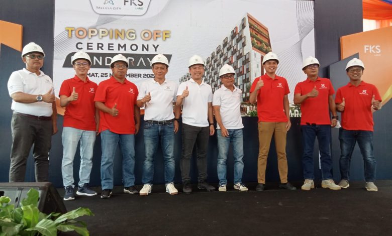 Topping Off, Apartemen Bandaraya Serah Terima Tower Banda di Bulan Agustus 2023