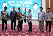 Andi Sudirman Lepas 19 Peserta MTQ VI KORPRI 2022 ke Padang