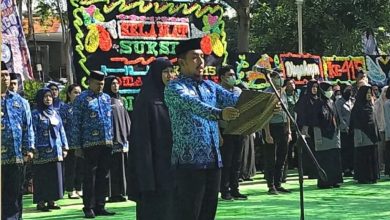 Dinsos Makassar Hadiri Upacara Hari Pahlawan di Balai Kota Makassar