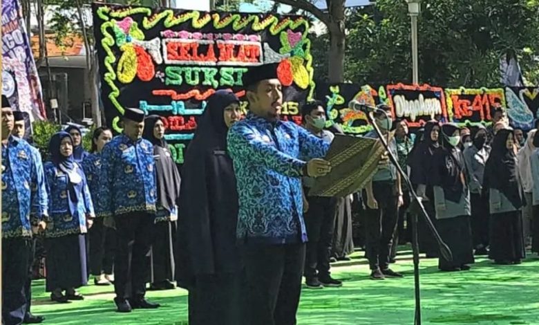 Dinsos Makassar Hadiri Upacara Hari Pahlawan di Balai Kota Makassar