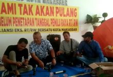 Aliansi Eks RT/RW Kota Makassar Duduki Kantor DPRD, Desak Pemilu Raya Digelar