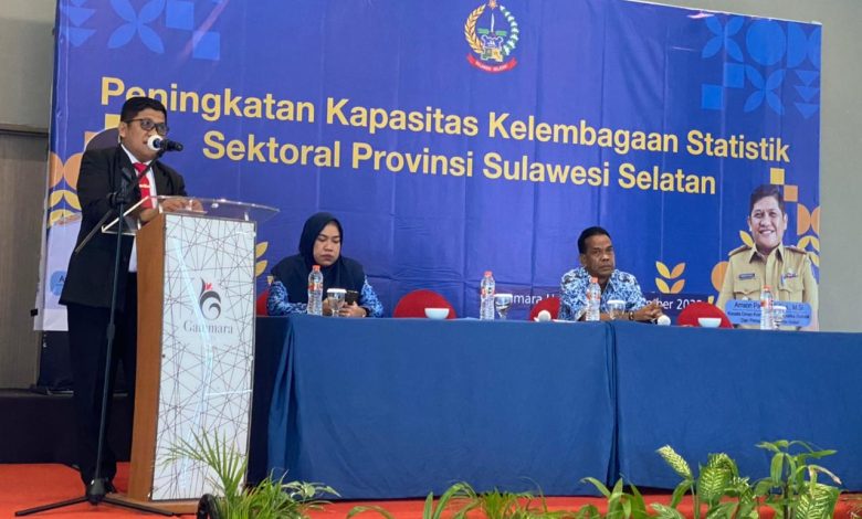 OPD Lingkup Pemprov Sulsel Diharap Dukung SDI, Amson: Hadirkan Data Valid