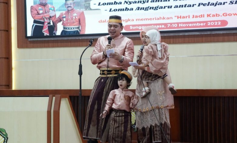 Lomba Menyanyi Lagu Daerah Antar Pejabat Pemkab Gowa Meriahkan HJG ke-702