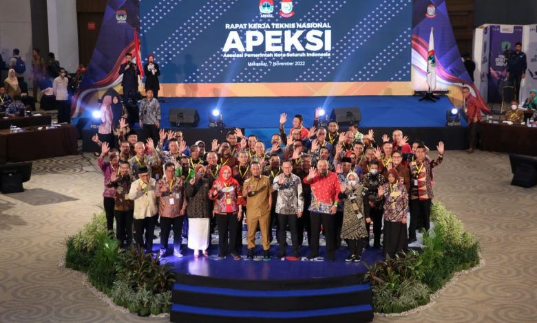 Rakernis APEKSI 2022 di Makassar Diikuti 64 Kota