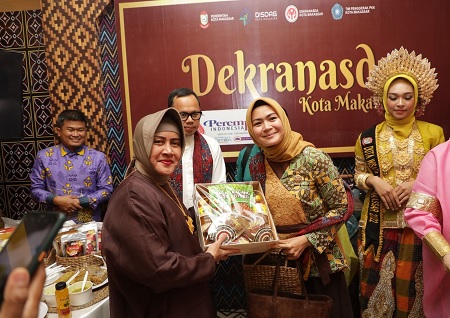 Sarasehan Istri Wali Kota dan Expo, Makassar Pamerkan Produk Unggulan