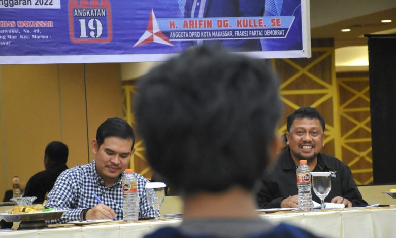 Legislator Arkul Dorong Pemuda Kota Makassar Terus Kembangkan Potensi