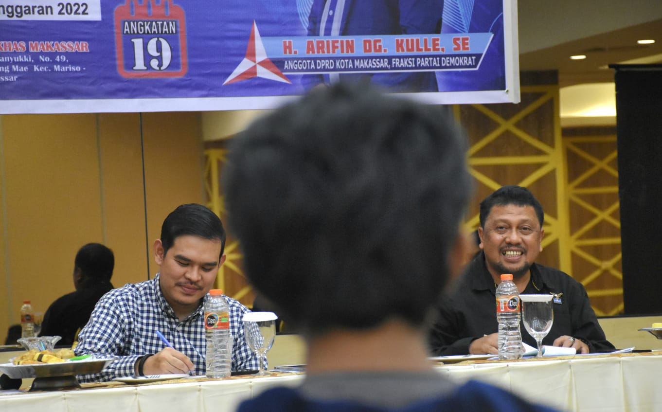 Legislator Arkul Dorong Pemuda Kota Makassar Terus Kembangkan Potensi