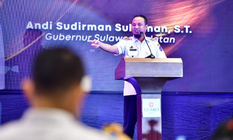 Gubernur Andi Sudirman Buka Rapat Koordinasi Pengawasan Daerah Provinsi Sulsel