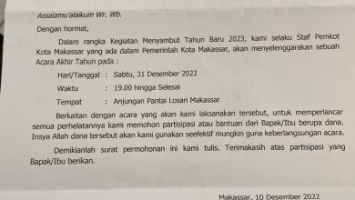 Beredar Permintaan Proposal Bantuan Atas Nama Wawali Makassar, Kasubag TU Jelas Palsu Ini!