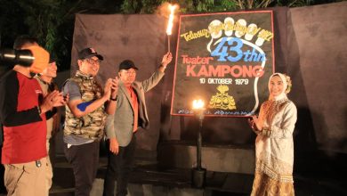 Bupati-Wabup Hadiri HUT Teater Kampong ke-43