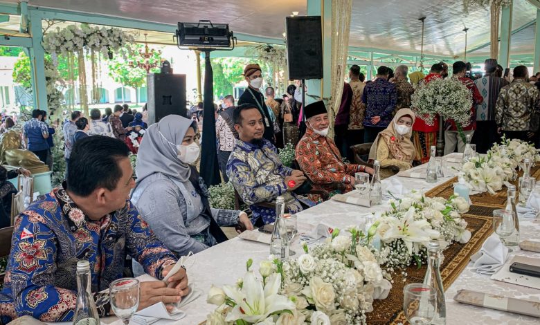 Gubernur Sulsel Andi Sudirman Hadiri Tasyakuran Pernikahan Putra Presiden Jokowi